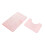 Set di tappeti da bagno in memory foam, 2 pezzi, antiscivolo e assorbenti. 7