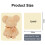 Πετσέτα Μπάνιου Bear Red Plush 1 Τεμάχιο 3