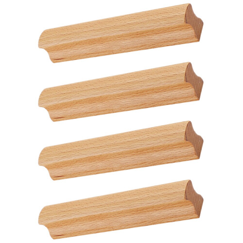massief houten ladehandgrepen 12 cm
