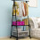 Freestanding Coat Rack with 2 Shelves and Corner Design 5