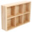 Wooden Tea & Sugar Packet Holder 6-Compartment 4