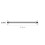 Extendable Shower Curtain Rod Silver 15.75-21.65 in 3