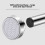 Extendable Shower Curtain Rod Silver 15.75-21.65 in 5