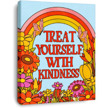 Self-Love Canvas Wall Art 11x15 Inch