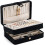 2-Layer Jewelry Organizer Box with Velvet Lining 1