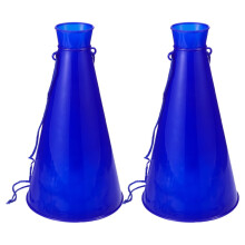Mégaphone en plastique à cornet pour le sport et les fêtes (1 pièce)