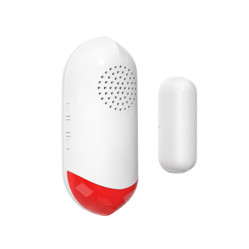 Alarme para portas e janelas com alerta de voz, branco (1 unidade)