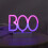 Neon LED Bat Light – Halloween Wall & Desk Decor 1