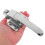 Freezer Door Handle Heavy Duty Silver 5
