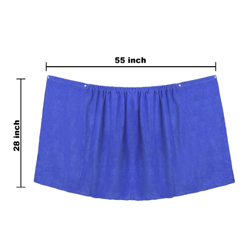 Toalha de Banho Masculina Ajustável em Microfibra 55x28 polegadas 1