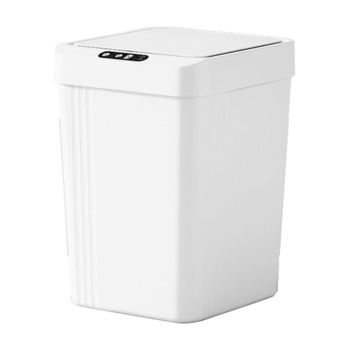 Lixeira automática sem toque de 13 litros com sensor de 3 modos.