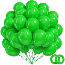 20 x 10-inch Bright Pink Latex Balloons with Ribbon