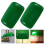 Dark Green Cylindrical Banker Lamp Shade 2 Pack 1