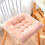 Square Chair Cushion Polyester 40x40x10cm Pink 1