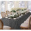 Barcelona Damask Tablecloth 60 x 120 in Gray 2