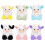 Black Cow Plush Toy Set 2 pcs 20 cm 5