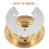 Golden Lampshade Fixing Ring 50mm Outer Diameter 2