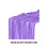 Boho Gauze Table Runner Dark Purple 35 x 71 Inch 2