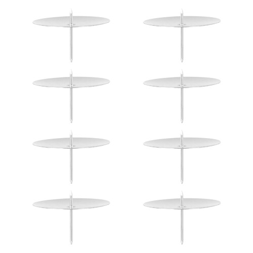 Metal Candle Holders 8-Piece Iron Tealight Stand 2