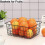 4 Black Metal Wire Storage Baskets 4