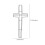 Iron Cross Wreath Frame 2 Pack 15.7 x 7.1 in 4