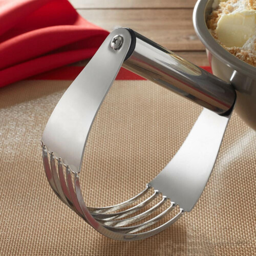 Coupe-pâte en acier avec poignée souple (1 pièce) 2