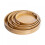 Round Bamboo Serving Tray with Handle 2