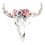 Resin Wall Sculpture with Embossed Flower Succulent Design 2