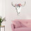 Resin Wall Sculpture with Embossed Flower Succulent Design 3