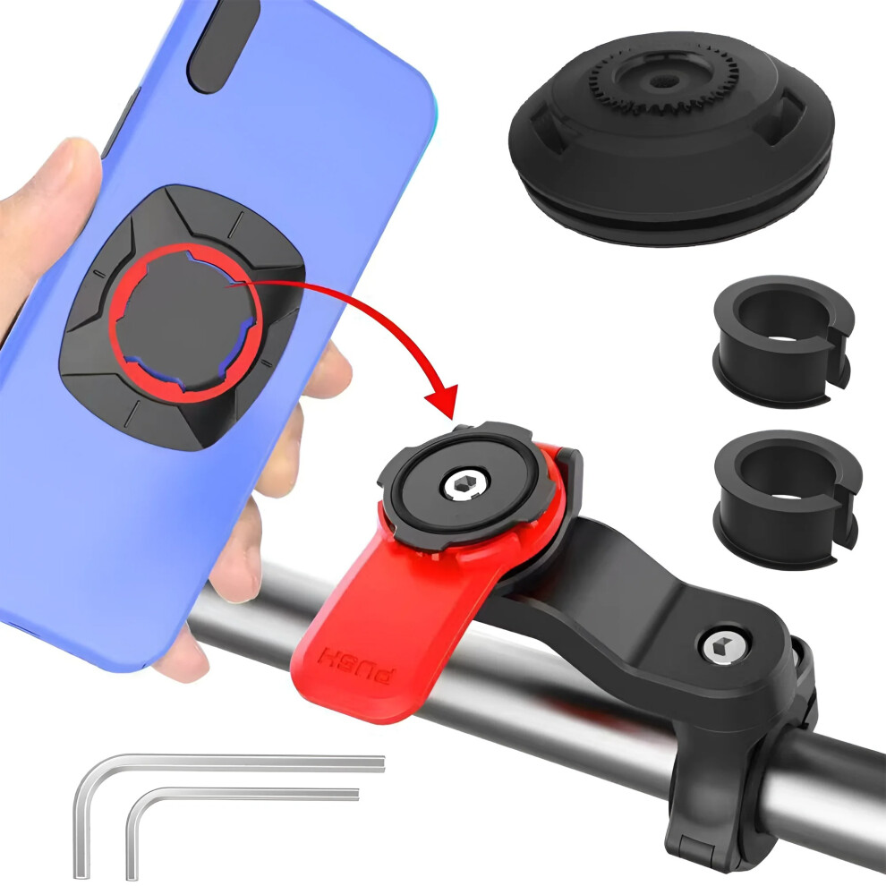 Motorcycle Phone Mount Anti Shake Quick Release 77764270