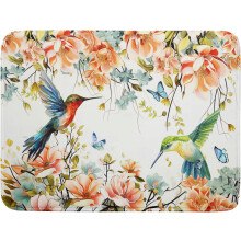 Covoraș absorbant pentru uscarea vaselor cu flori de colibri, 18x24 inch