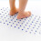 Antislip badmat met massagenoppen 30x60cm 3
