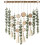 Décoration murale en eucalyptus artificiel – Style bohème rustique 1