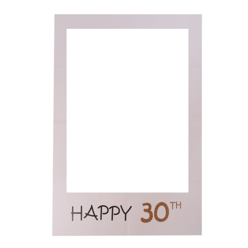 Happy 30th Birthday Paper Prop