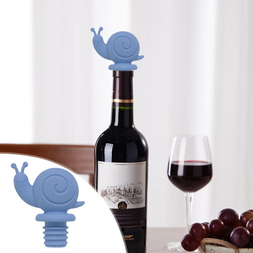 Πώμα μπουκαλιού κρασιού σιλικόνης Little Snail