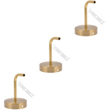 Metal Lamp Pole for Wall or Table Lamps – 3 Pack