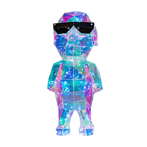 Prismatic LED Ghost Light – Iridescent Halloween Decor