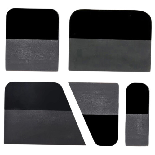 5-Piece TPU PPF Squeegee Kit Black