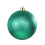 6" Shatterproof Plastic Christmas Ornament, Green 1