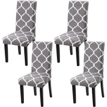 Stretch Dining Chair Covers for Parsons Chairs (Set of 4)