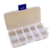 Transparent PP Jewelry Storage Box – 10/15/24 Grids