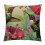 Short Plush Pillowcase with Hummingbird Floral Design 1