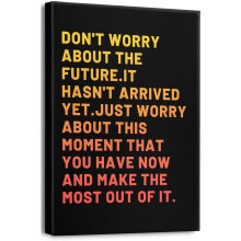 Inspirational Canvas Wall Art 12x16 in Set