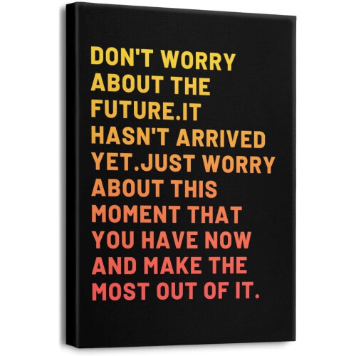 Inspirational Canvas Wall Art 12x16 in Set