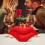 8 Inch Red Lips Throw Pillow for Home Office Decor 5
