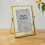 LingStar double glass pressed flower frame 6 inch 2