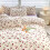 King Size Cherry Print Bedding Set, 4-Piece Microfibre 4