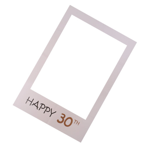 Happy 30th Birthday Paper Prop 1