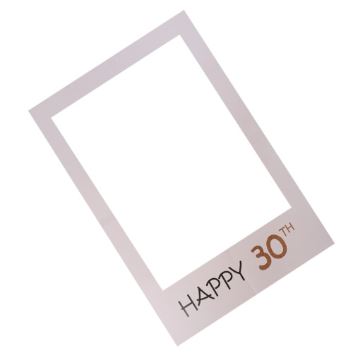 Happy 30th Birthday Paper Prop 2