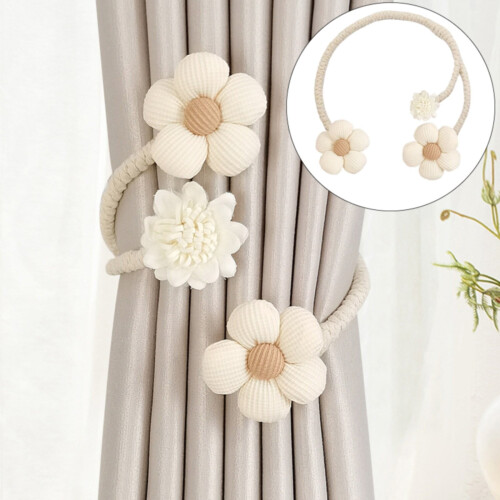 Attaches-rideaux torsadées, flexibles et décoratives (2 pièces) 1